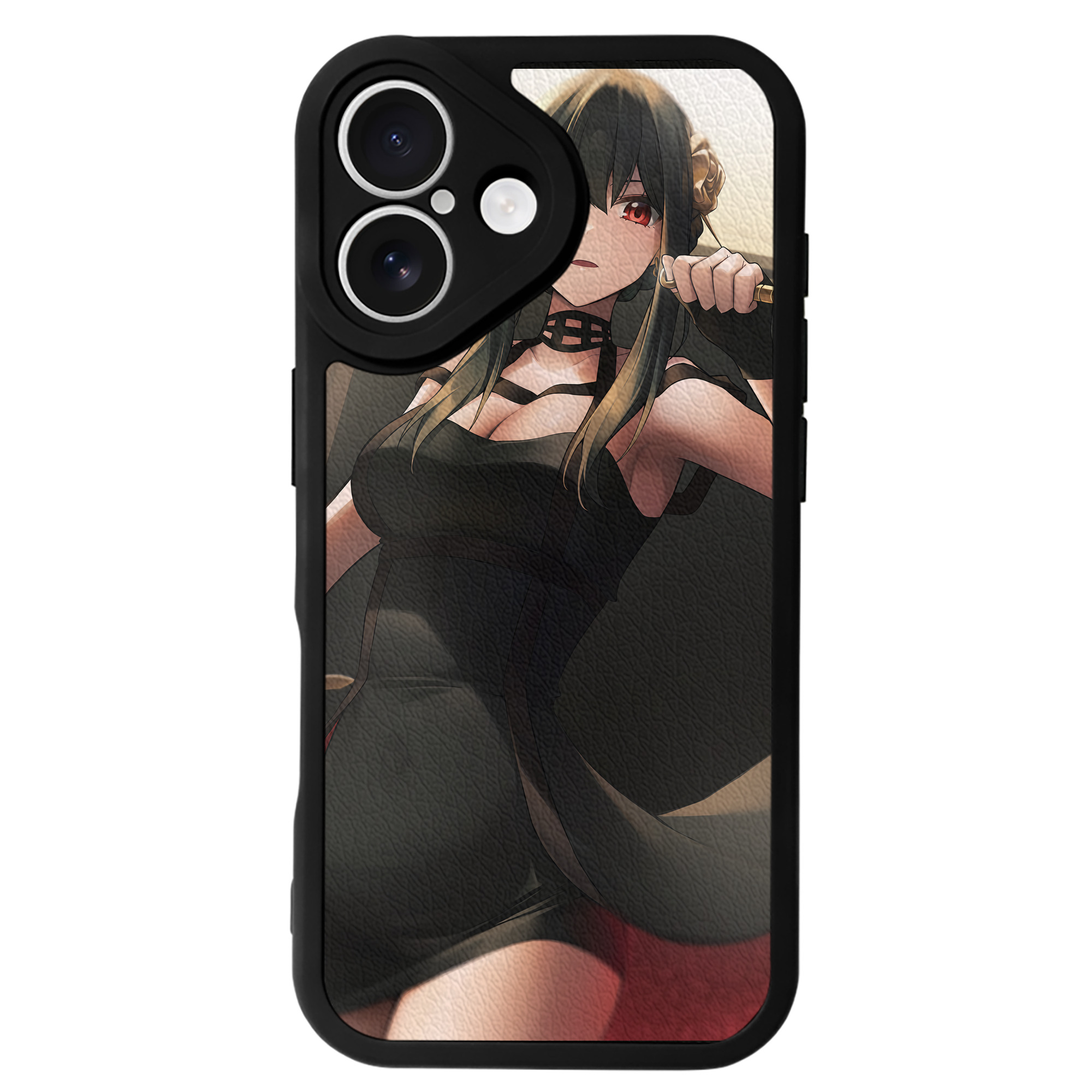 （画像用） SPY×FAMILY间谍家家酒 【iPhone 16シリーズ対応】シリコンスマホケース（レザー調） 材質：シリコン